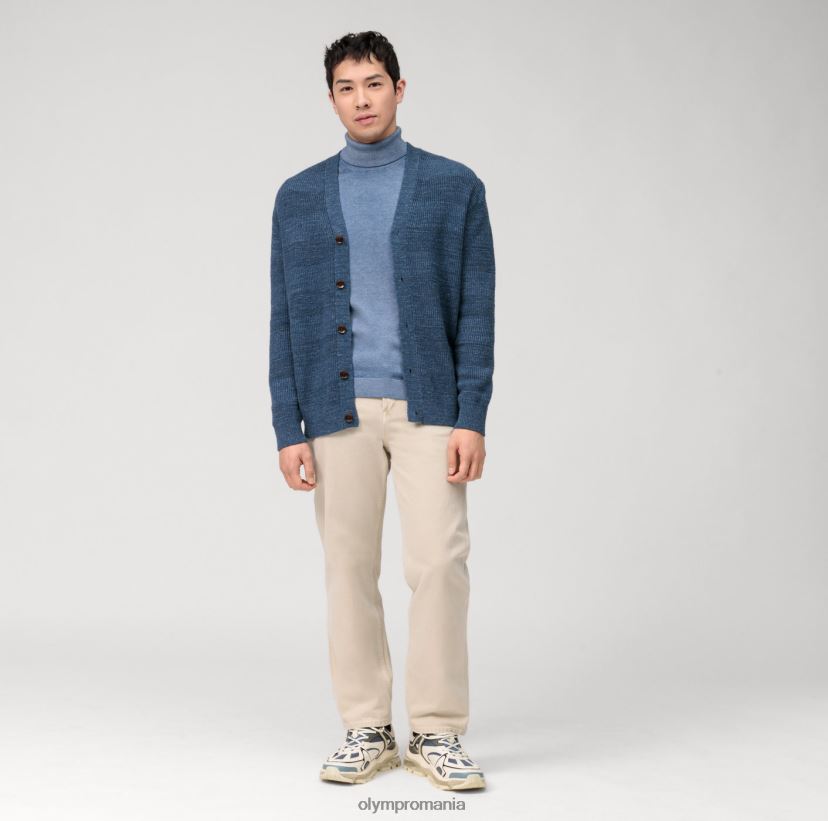 tricotaj casual cardigan, albastru fum OLYMP îmbrăcăminte 4Z8LB61934