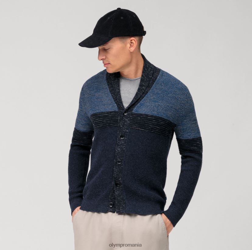 tricotaj casual cardigan, marine OLYMP îmbrăcăminte 4Z8LB61935