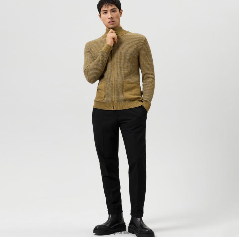 tricotaje modern fit, cardigan, lime OLYMP îmbrăcăminte 4Z8LB61940