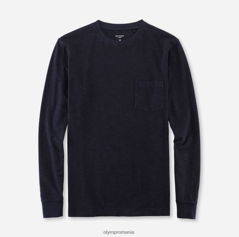 casual modern fit, tricou, marine OLYMP îmbrăcăminte 4Z8LB62010