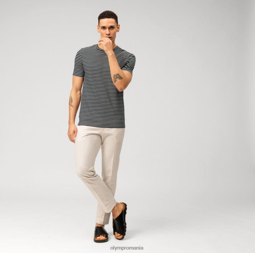 casual modern fit, tricou, marine OLYMP îmbrăcăminte 4Z8LB62021