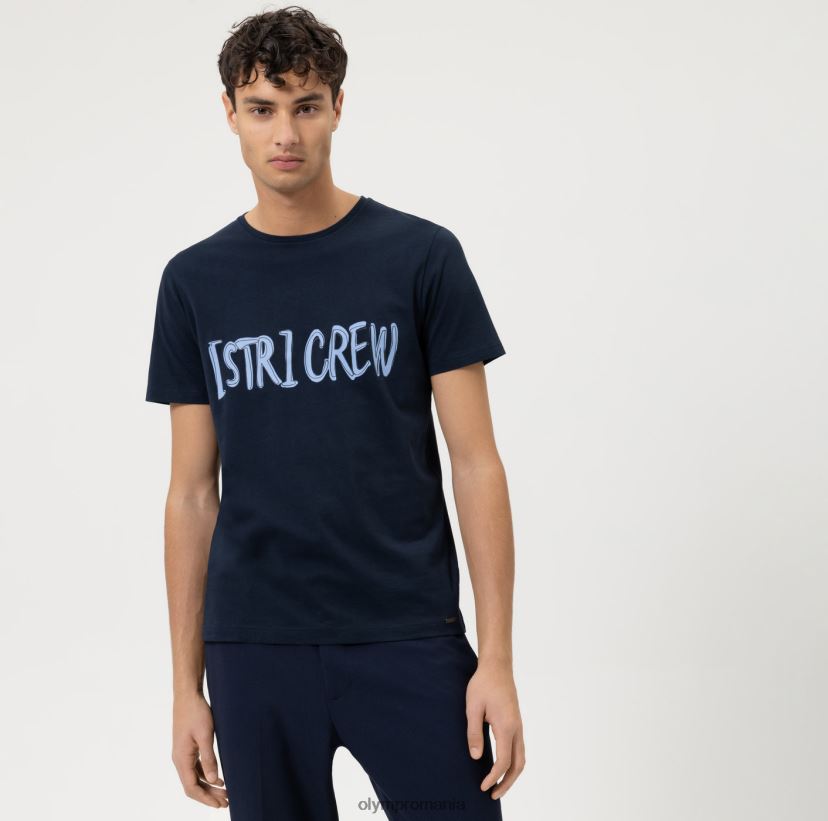 nivel cinci casual body fit, tricou, marine OLYMP îmbrăcăminte 4Z8LB61989