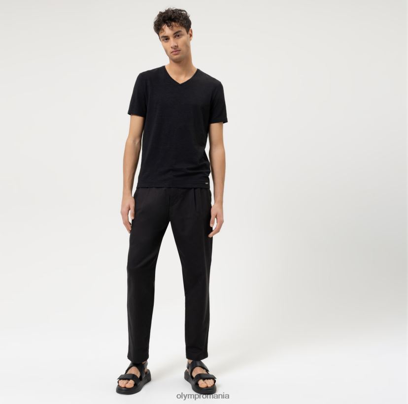 nivel cinci casual body fit, tricou, negru OLYMP îmbrăcăminte 4Z8LB62004