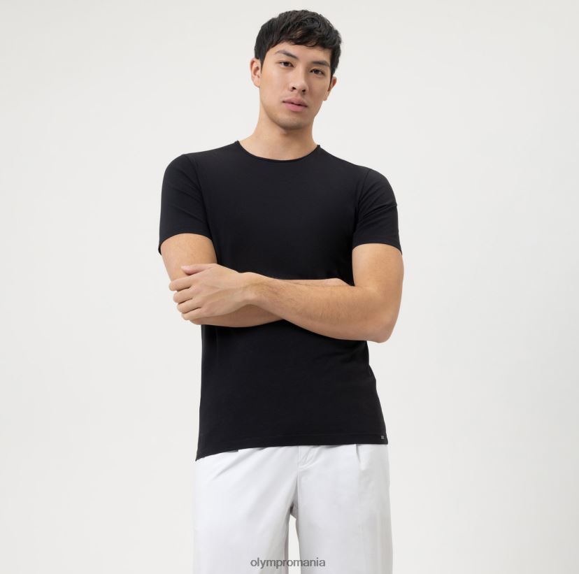 nivel cinci casual body fit, tricou, negru OLYMP îmbrăcăminte 4Z8LB62044