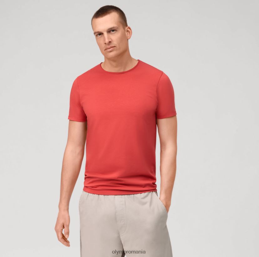 nivel cinci casual body fit, tricou, roșu OLYMP îmbrăcăminte 4Z8LB62040