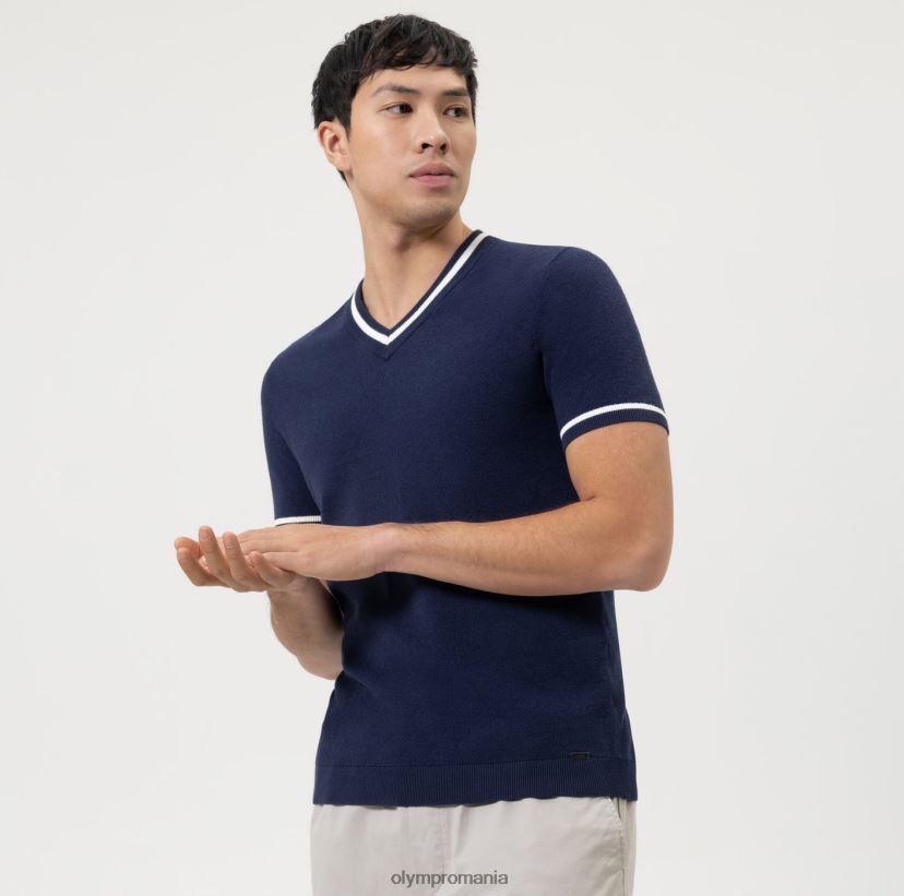 nivel cinci tricotaje body fit, tricou, marine OLYMP îmbrăcăminte 4Z8LB62055