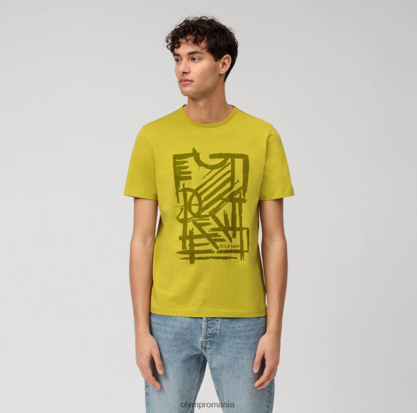 potrivire modernă casual, tricou, lime OLYMP îmbrăcăminte 4Z8LB62025