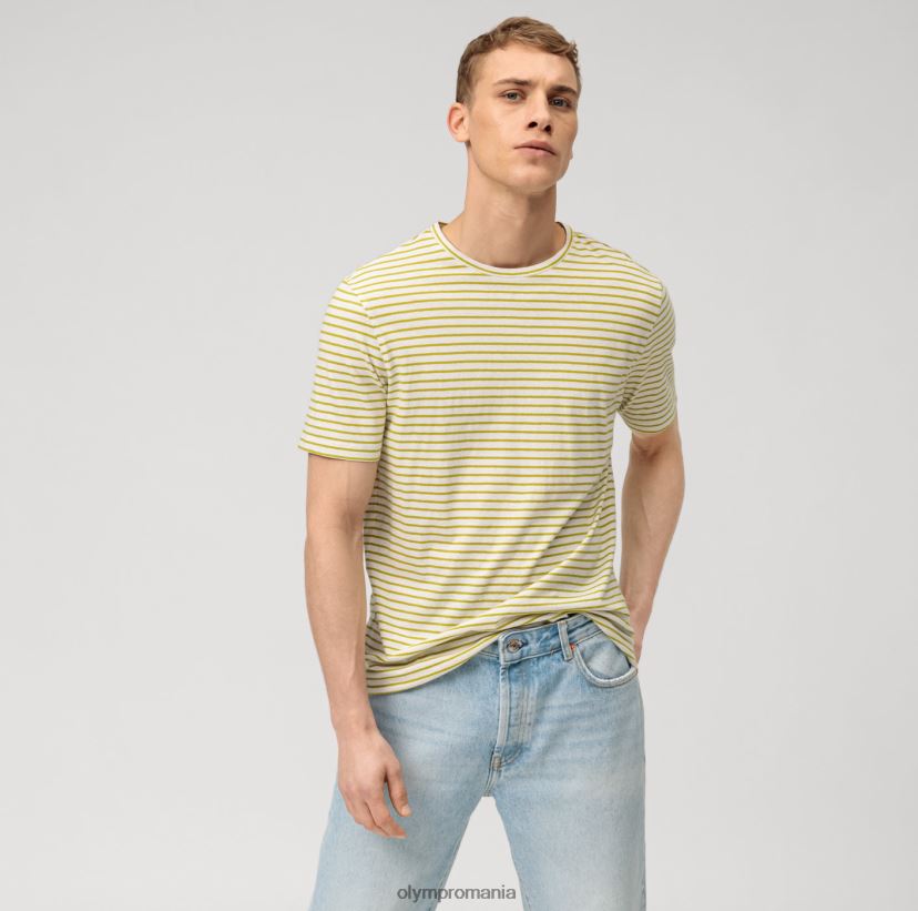 potrivire modernă casual, tricou, lime OLYMP îmbrăcăminte 4Z8LB62027