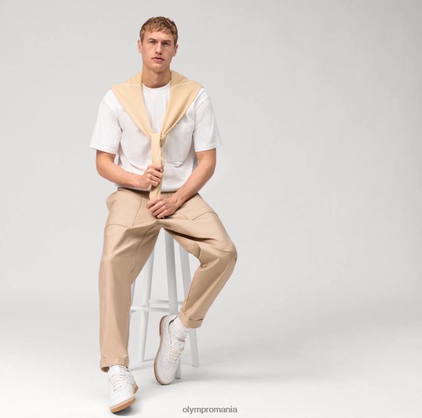 tricou casual, relaxed fit, tricou, alb OLYMP îmbrăcăminte 4Z8LB62045