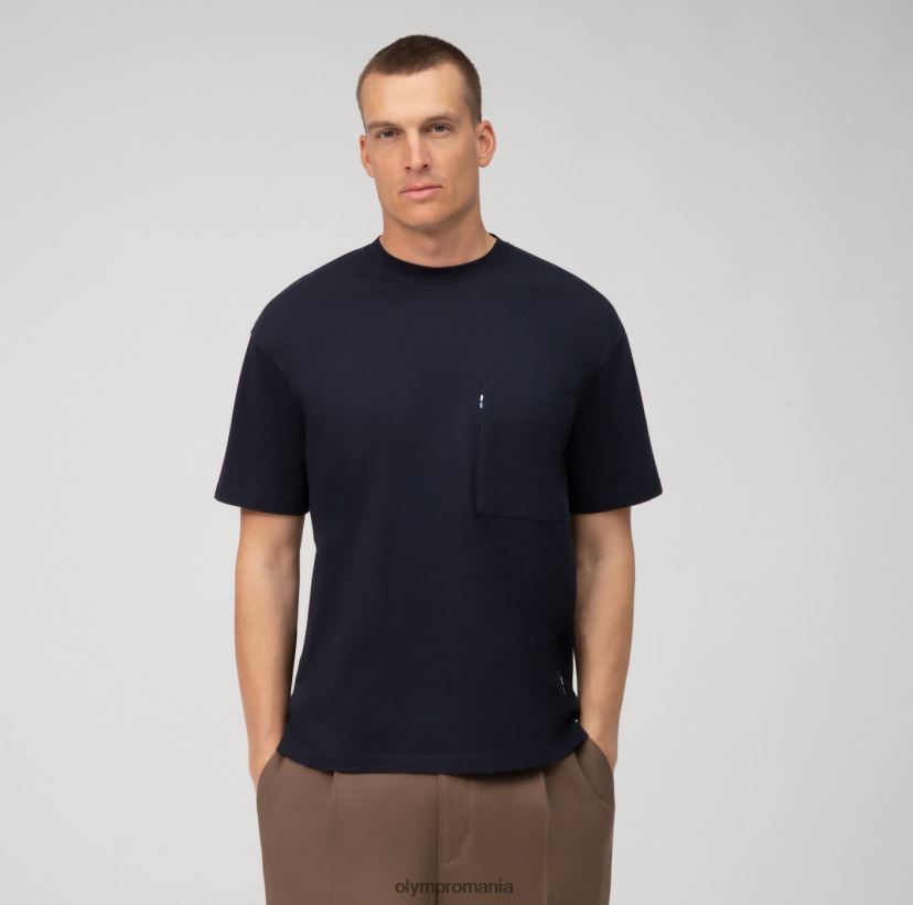 tricou casual, relaxed fit, tricou, marine OLYMP îmbrăcăminte 4Z8LB62038